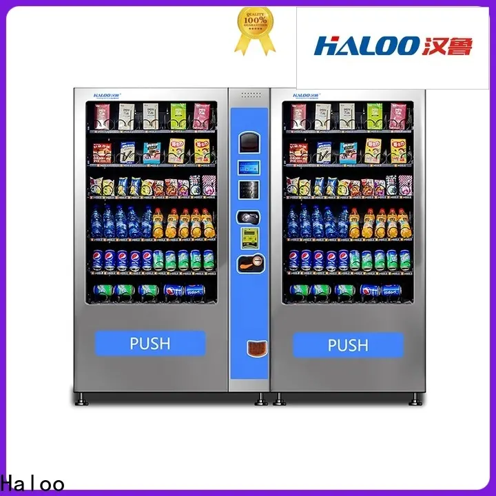 Haloo anti-theft combination vending machines wholesale for food 1