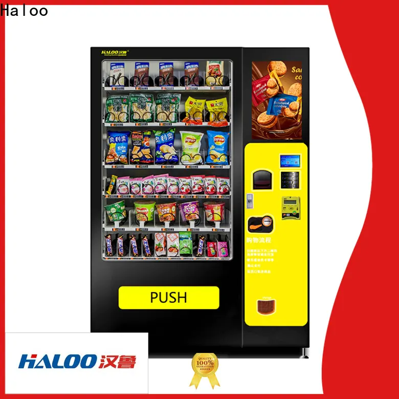 Haloo convenient elevator vending machine wholesale for snack 1