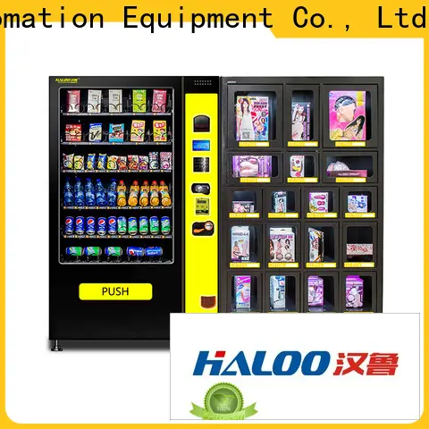 Haloo anti-theft elevator vending machine wholesale for snack 1