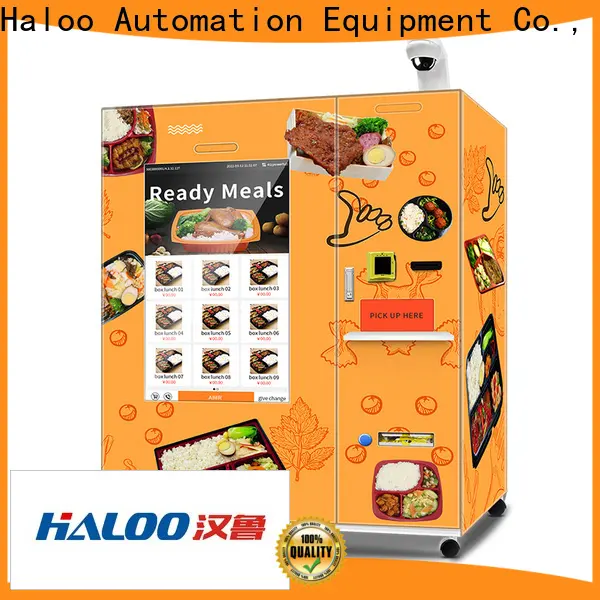 Haloo convenient hot snack vending machine supplier for snack 1