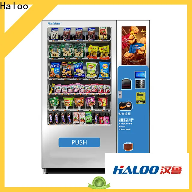 HALOO-DLE-10C+CRE-4A-006 Sex product condom automatic vending machine with 21.5inches ads touch screen159 1