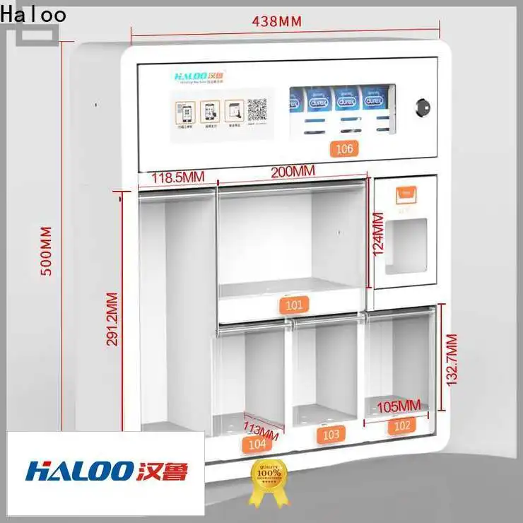 Haloo durable small vending machine for sale factory direct supply for food 1