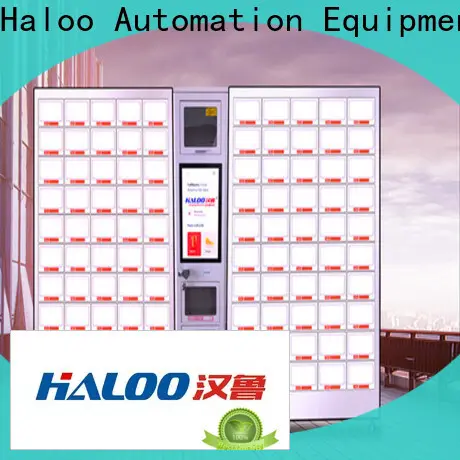 Haloo locker vending machines factory for shopping mall 1