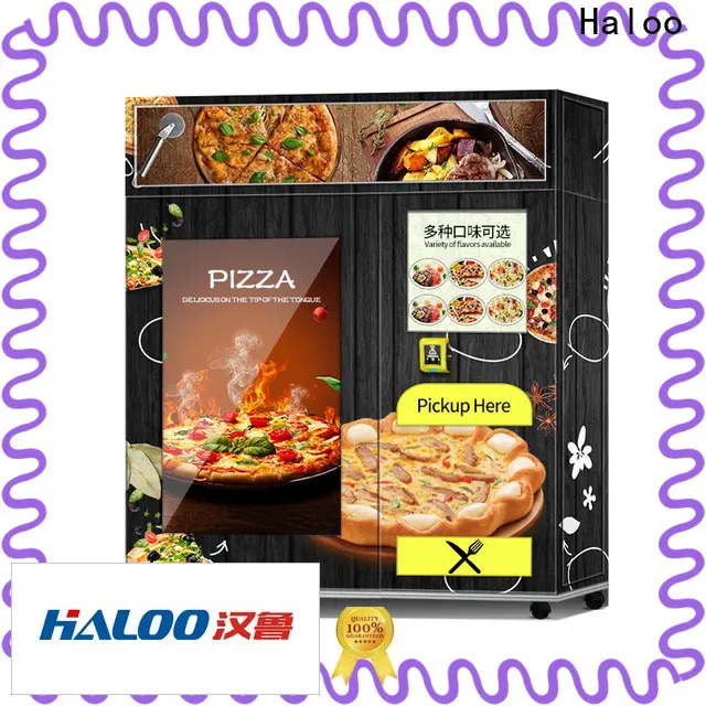 Haloo convenient hot food vending machine manufacturers factory for mall 1
