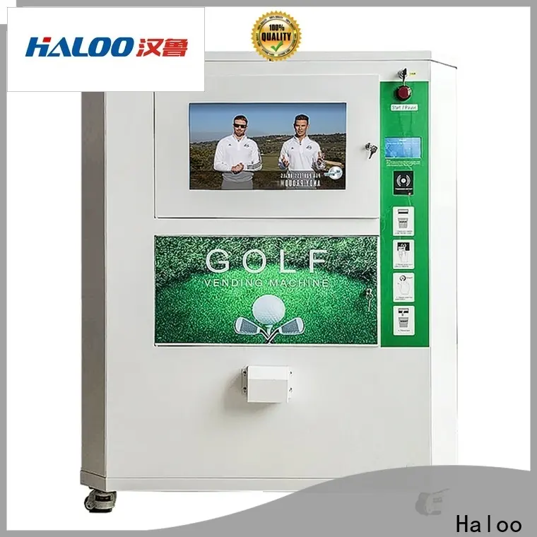 Haloo Good Price vice golf ball vending machine supplier for convenience store 1