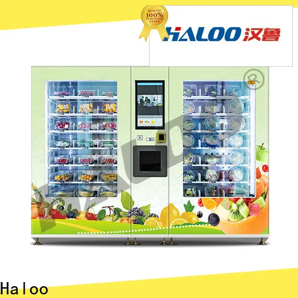 Haloo large capacity sandwich vending machine manufacturer for fragile goods 1