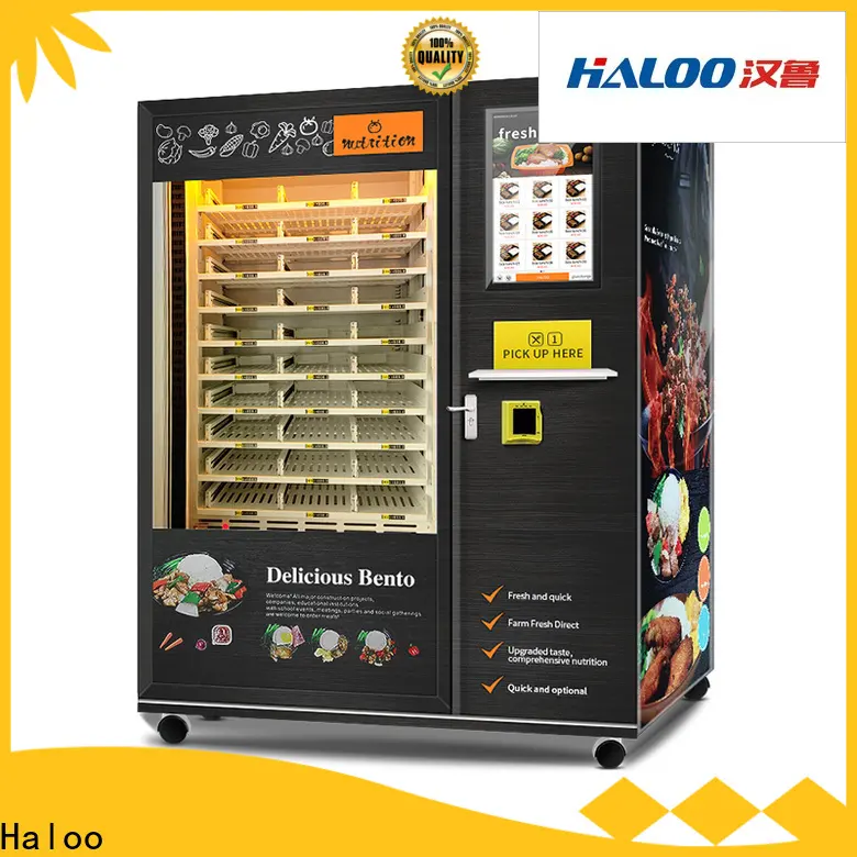 Haloo hot dog vending machine factory for outdoor 1