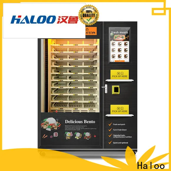 Haloo hot food vending machine manufacturers wholesale for snack 1