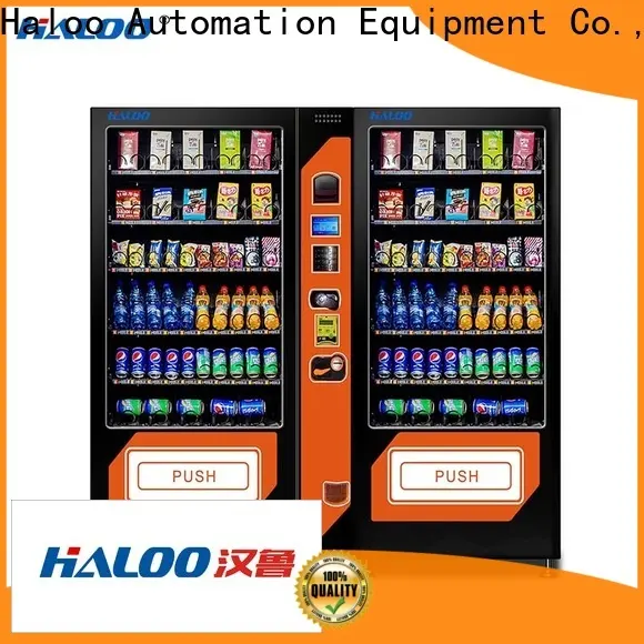 Haloo top drink vending machine customized for snack 1