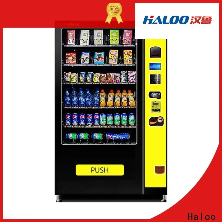 Haloo vending machine with elevator wholesale for food 1