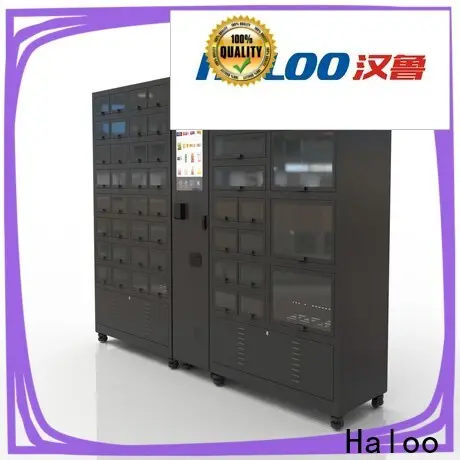 Haloo combination vending machines factory outdoor 1