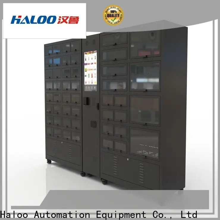 Haloo combination vending machines supplier for shopping mall 1