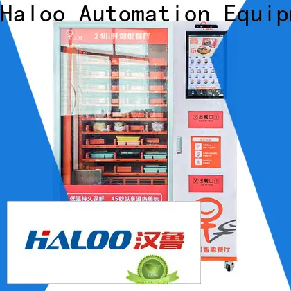 Haloo professional hot noodle vending machine supplier for outdoor 1