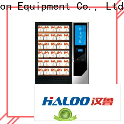 Haloo touch screen food and drink vending machine wholesale outdoor 1