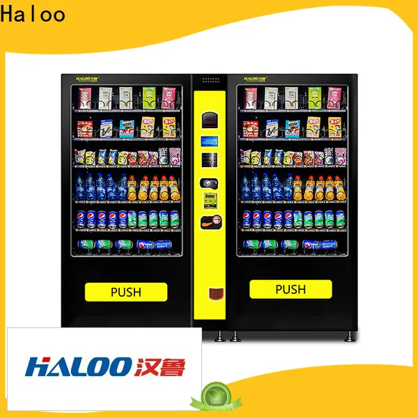 Haloo cost-effective food and drink vending machine supplier for snack 1
