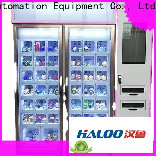 Haloo cabinet vending machine factory 1