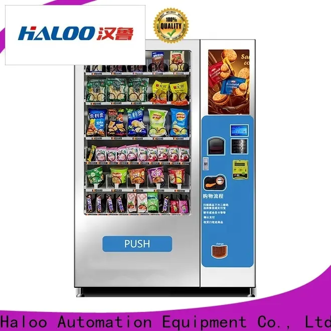 Haloo vending machine with elevator wholesale for food1 1
