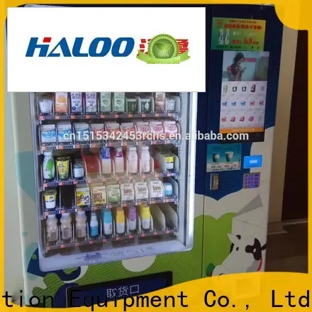 Haloo touch screen elevator vending machine manufacturer for snack 1