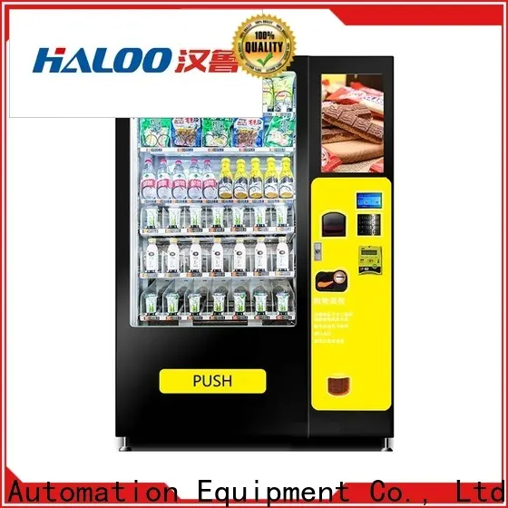 HALOO-DLE-10C+CRE-4A-006 Sex product condom automatic vending machine with 21.5inches ads touch screen164 1