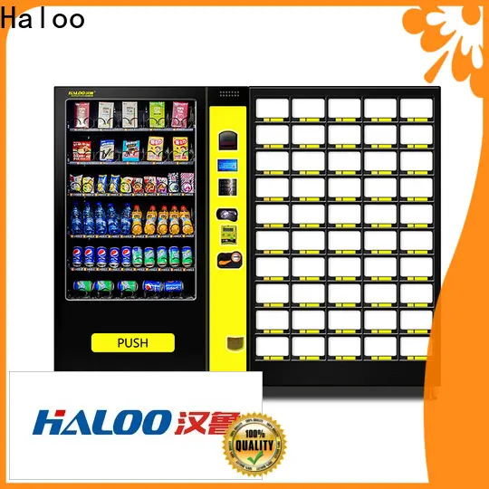 HALOO-DLE-10C+CRE-4A-006 Sex product condom automatic vending machine with 21.5inches ads touch screen165 1