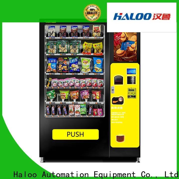 Haloo elevator vending machine manufacturer for snack 1