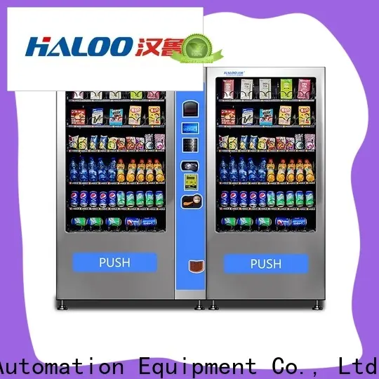 Haloo combo vending machines factory for food 1