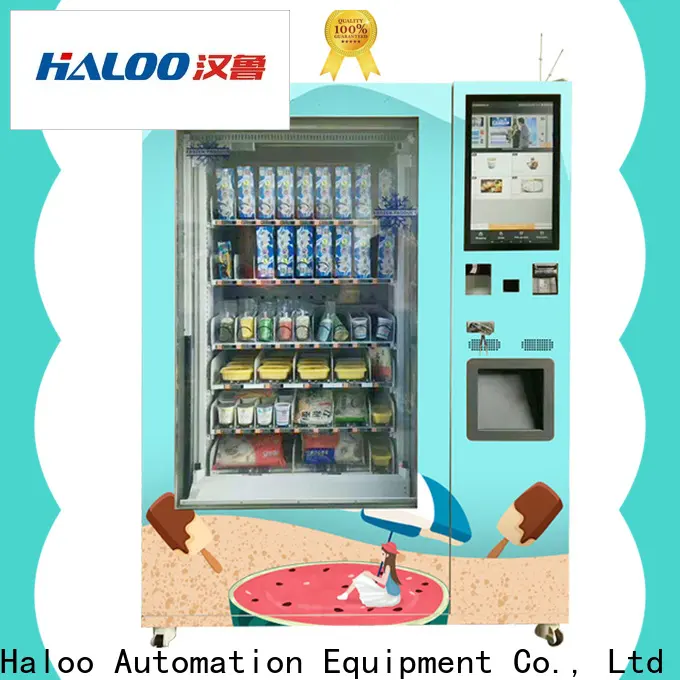 Haloo best ice vending machine manufacturer for drink 1