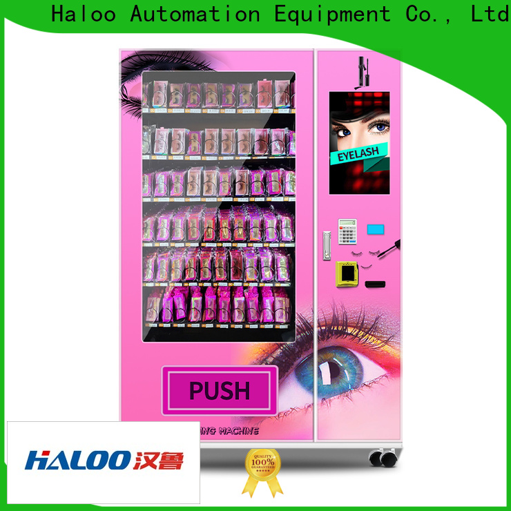 High Capacity Snack Vending Machine Design Haloo