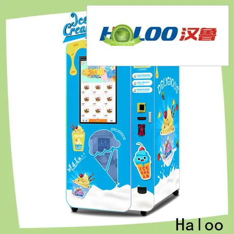 Haloo ice vending machine franchise manufacturer for drink 1