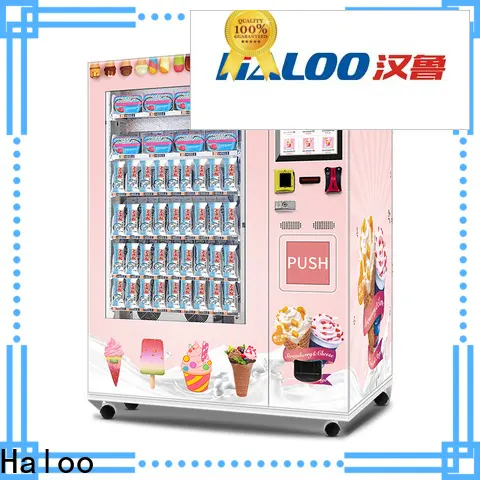 Haloo ice vending machine near me factory for snack 1