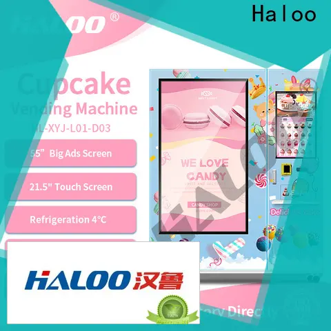 Haloo cupcake vending machine wholesale for supermarket 1