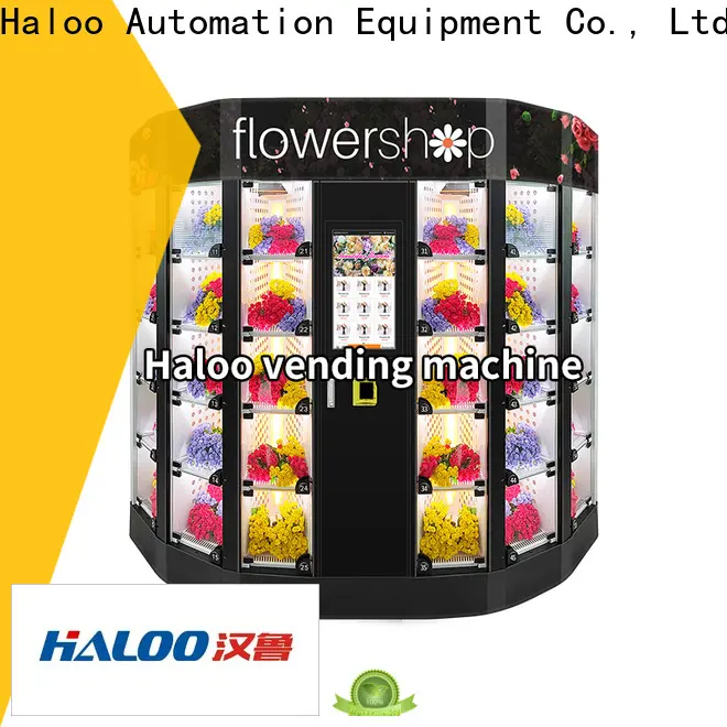 Haloo Good Price floral vending machine supplier for cake shop 1