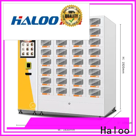 Haloo hot pie vending machine factory for snack 1