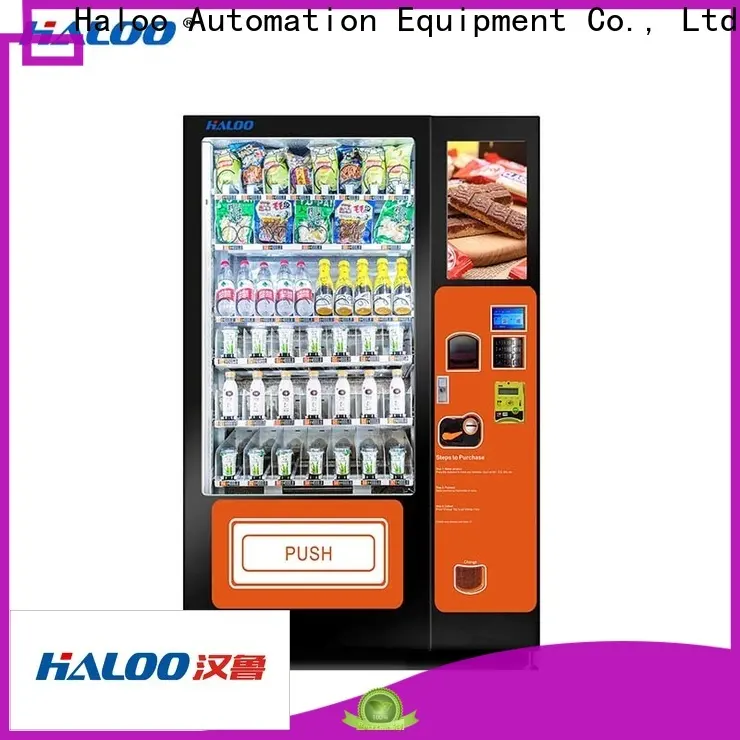 Haloo healthy food vending machine design for fragile goods 1