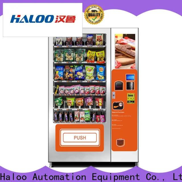 Haloo latest beverage vending machine design for snack 1