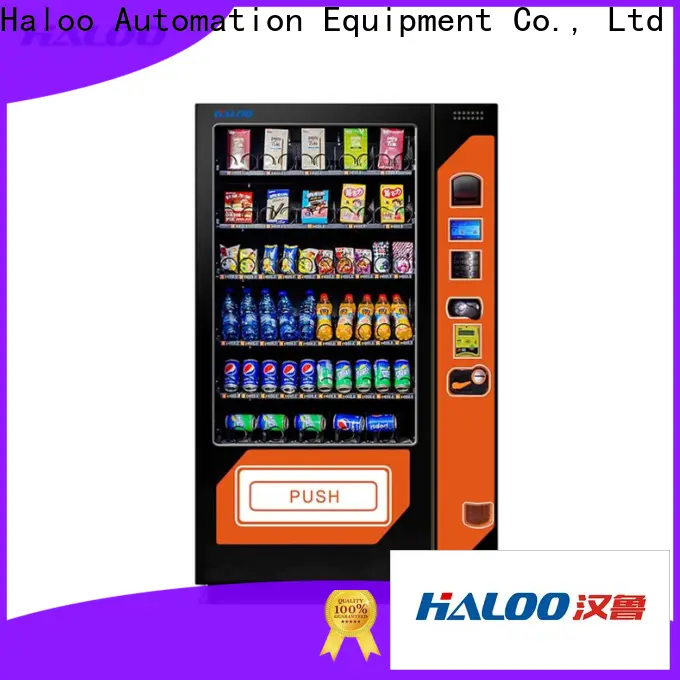 Haloo combination vending machines factory direct supply for food 1