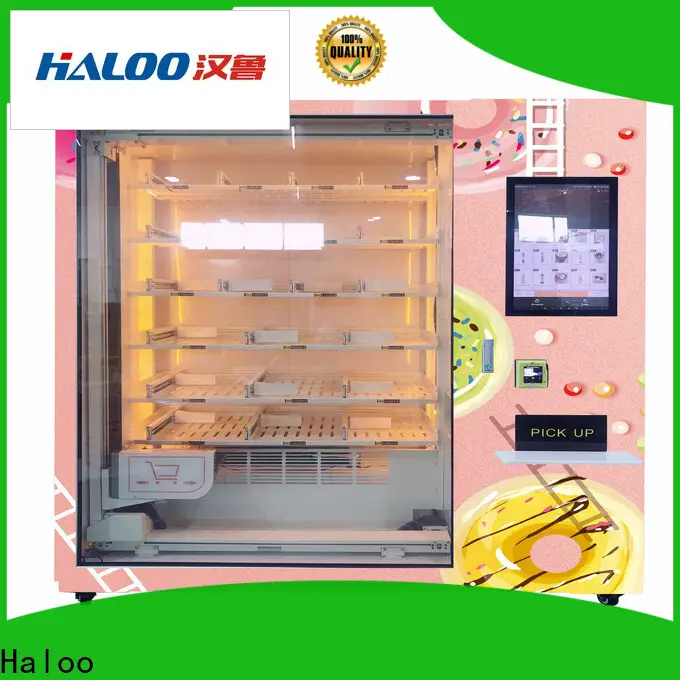 Haloo new ice cream vending machine price manufacturer for snack 1