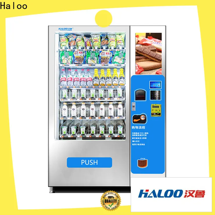 Haloo high capacity vending machine with elevator factory for mall 1