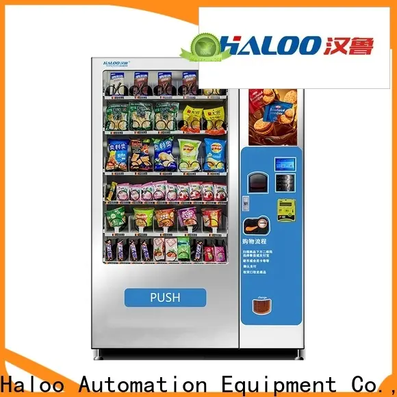 Haloo new toy vending machine manufacturer for snack 1