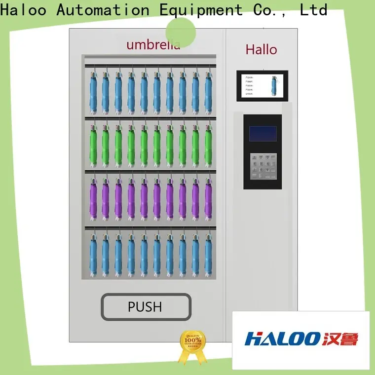 Haloo intelligent chips vending machine factory for snack 1
