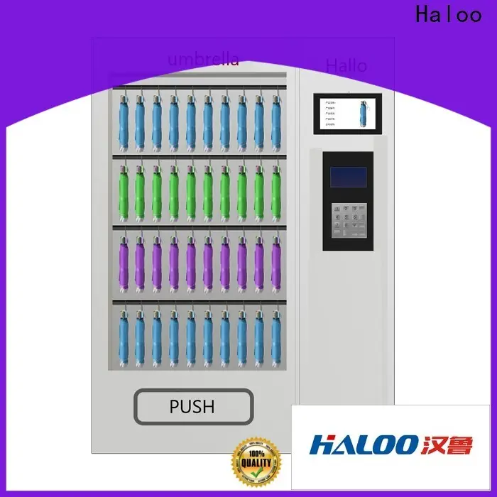 Haloo convenient non refrigerated vending machine factory for drink 1