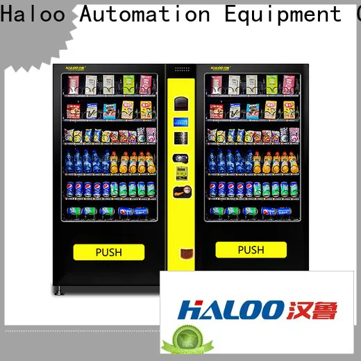 Haloo food and drink vending machine supplier for shopping mall 1