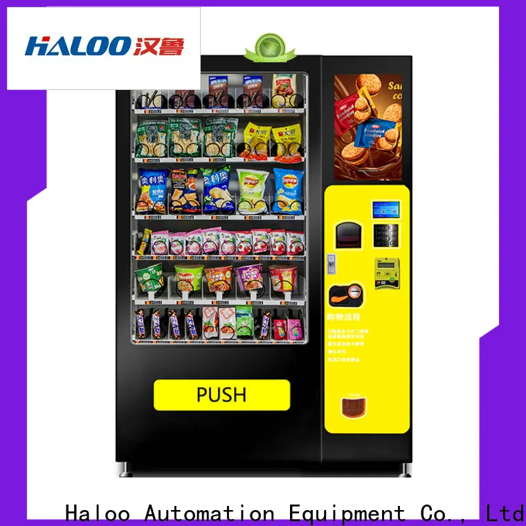 Haloo intelligent vending machine elevator supplier for food 1