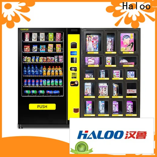 Haloo combo vending machines manufacturer outdoor 1