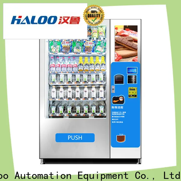 HALOO-DLE-10C+CRE-4A-006 Sex product condom automatic vending machine with 21.5inches ads touch screen167 1