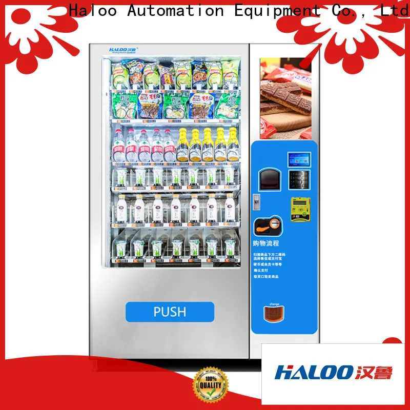 Haloo high quality used vending machines manufacturer for food 1