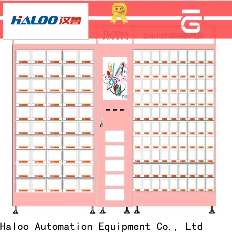 Haloo locker vending machines factory for drink 1