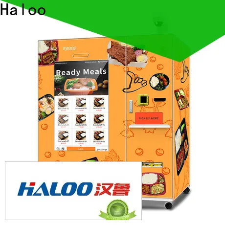 Haloo high capacity hot chips vending machine wholesale for outdoor 1