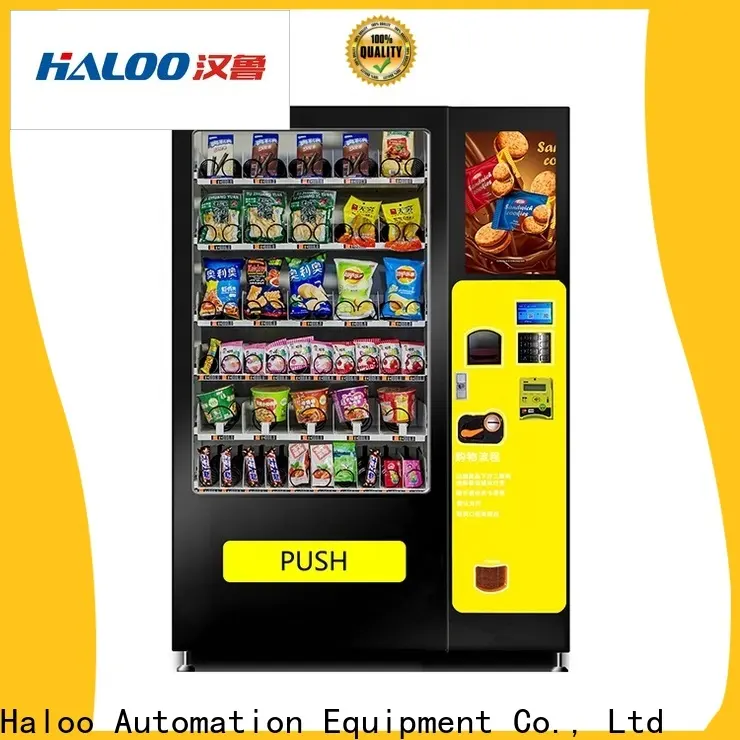HALOO-DLE-10C+CRE-4A-006 Sex product condom automatic vending machine with 21.5inches ads touch screen169 1