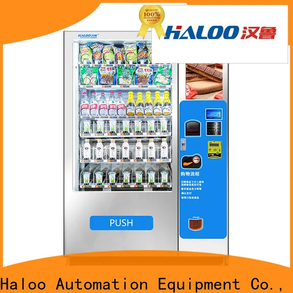 HALOO-DLE-10C+CRE-4A-006 Sex product condom automatic vending machine with 21.5inches ads touch screen171 1